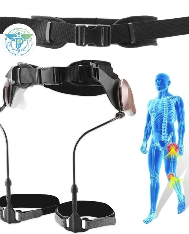 Adjustable Bionic Walking Aid for Adults - Lower Limb Leg Rehabilitation & Mobility Support for Disabled and Limited Movement